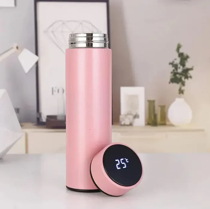 500ML Steel Water Bottle – Hot and Cold, with Temperature Sensor