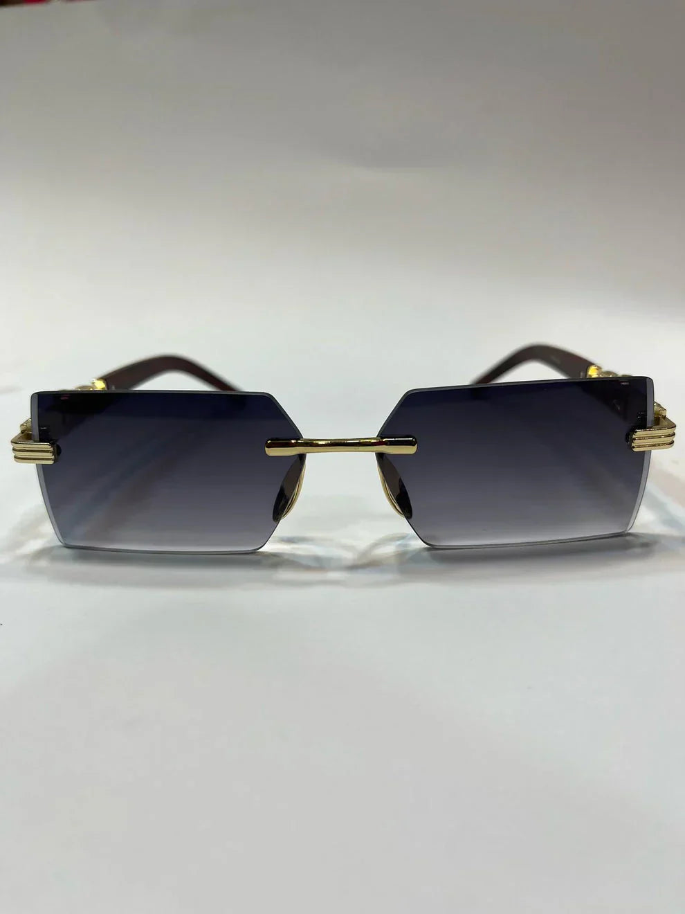 Rimless Glassess with Leopard