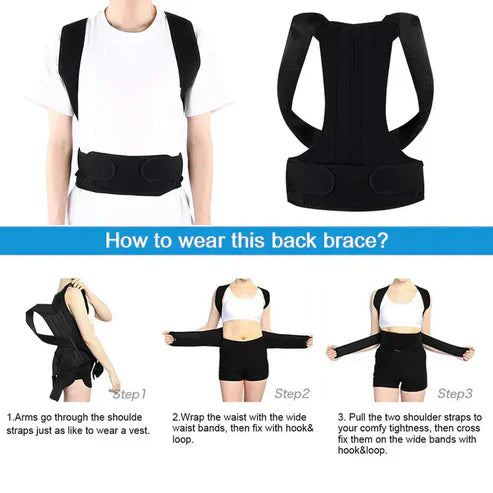 Back Posture adjust belt for men and women