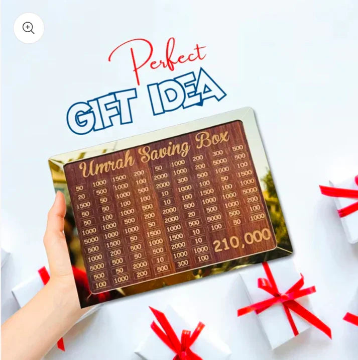 Umrah Saving Box (Time To See ALLAH KA GAHAR)