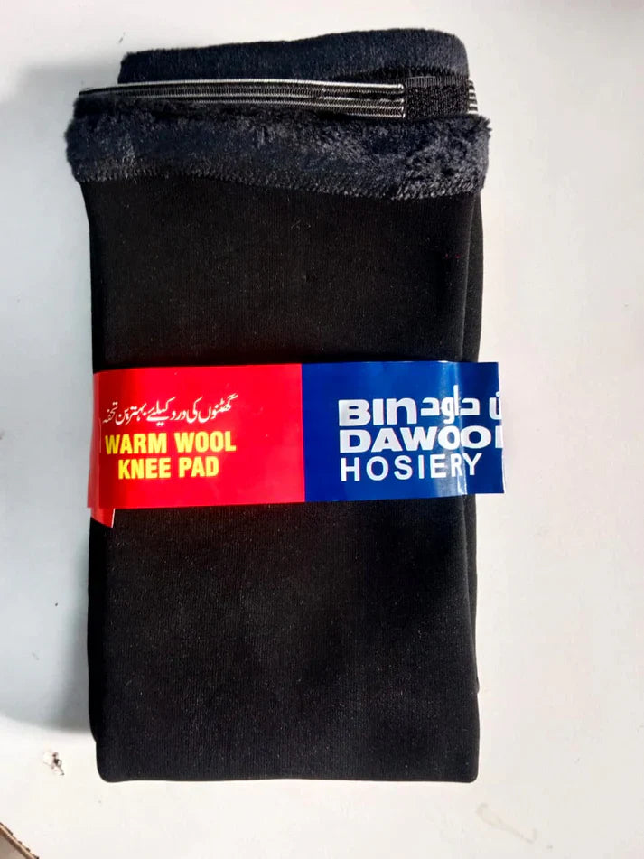 Winter Warm Knee Pads for Men And Women - Wool Material, Hand Washable, Elastic,