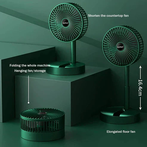 USB Rechargeable Fans That Is Foldable