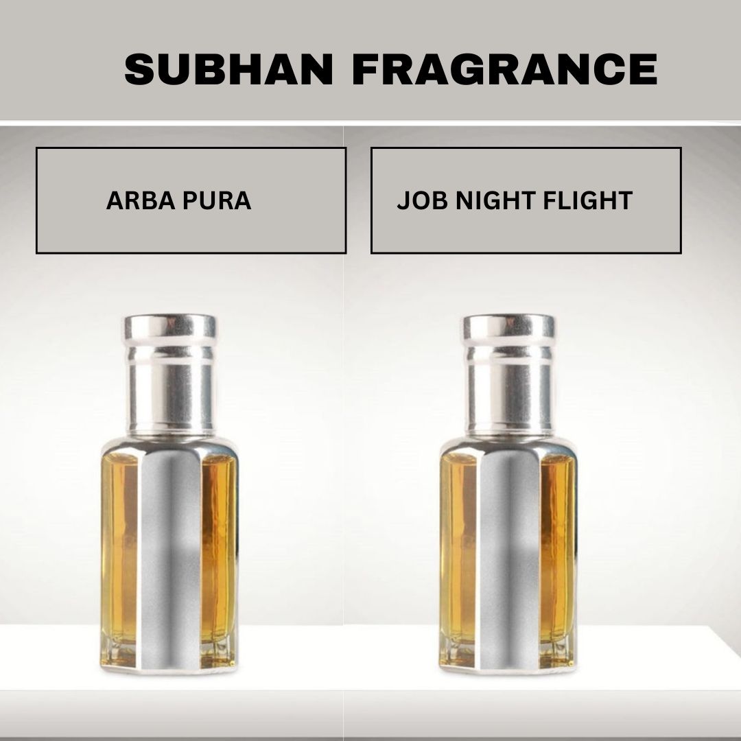 PACK OF 2 ATTARS ARBA PURA & JOB NIGHT FLIGHT & GIFT DIGITAL COUNTER